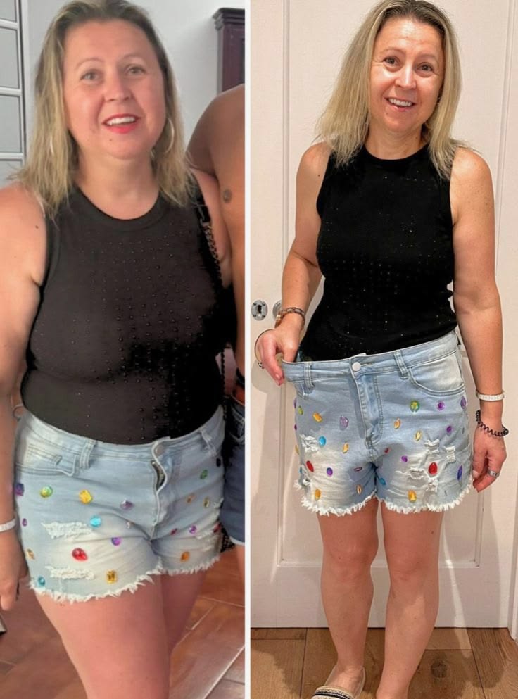 Resultado antes e depois roupa vestindo melhor